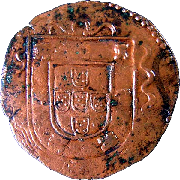 3 réis (1568-1568) - 1568-1568 Provisão de 29/03/1568 - Cobre