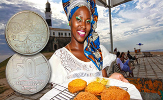 A baiana do acarajé